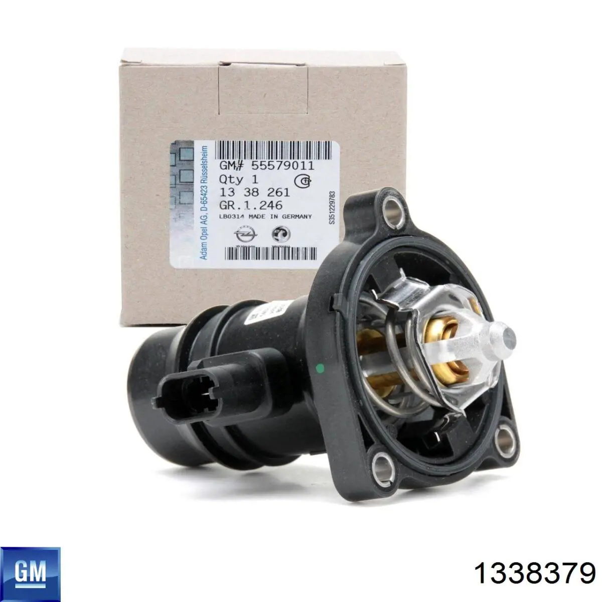 Do koszyka 1338379 General Motors Termostat