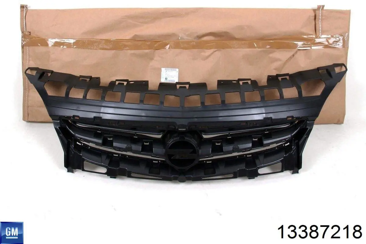 Do koszyka 13387218 General Motors Atrapa chłodnicy