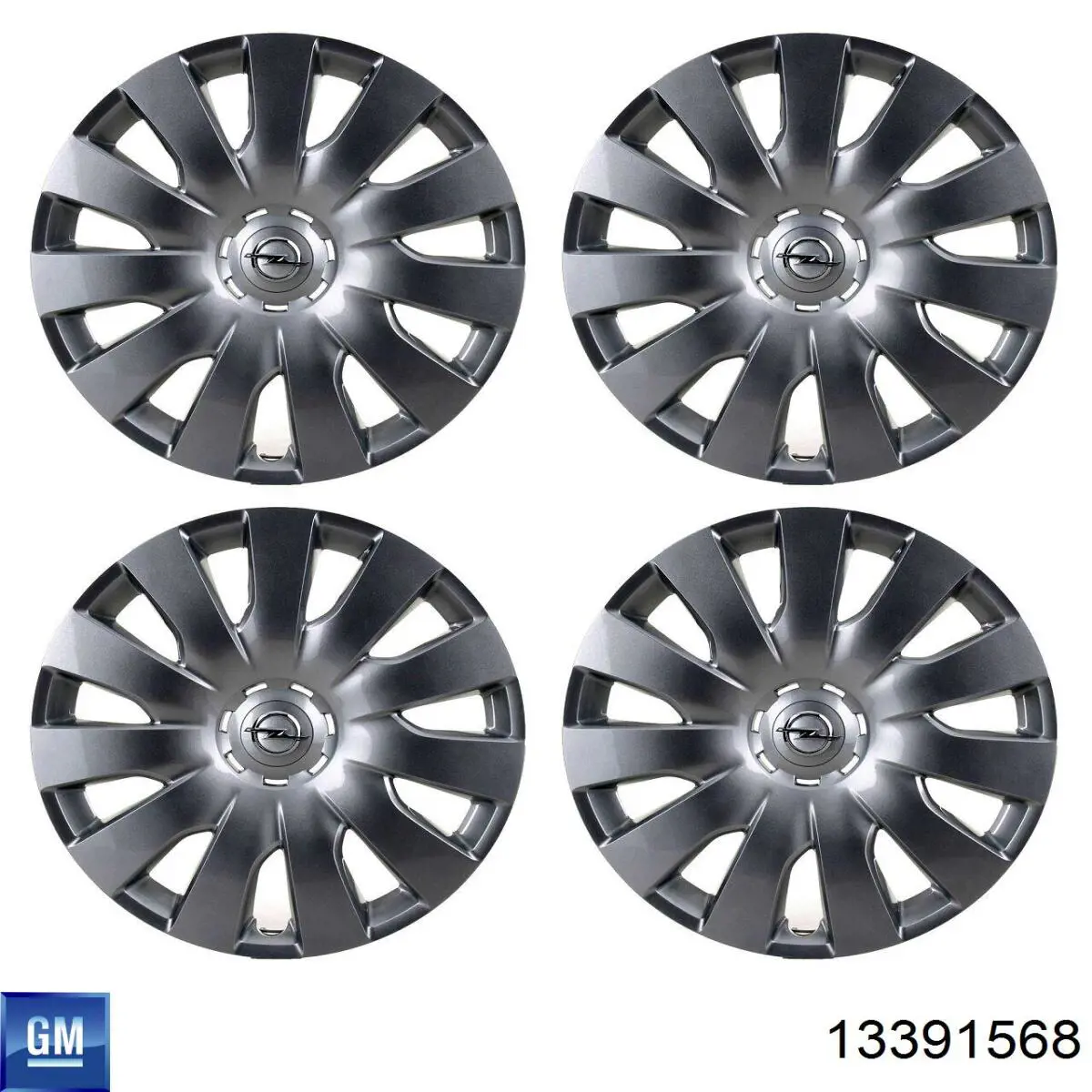 Do koszyka 13391568 General Motors Kołpak do obręczy koła