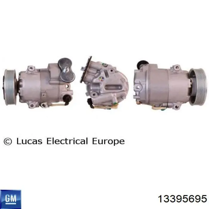 Sprężarka klimatyzacji 13395695 General Motors