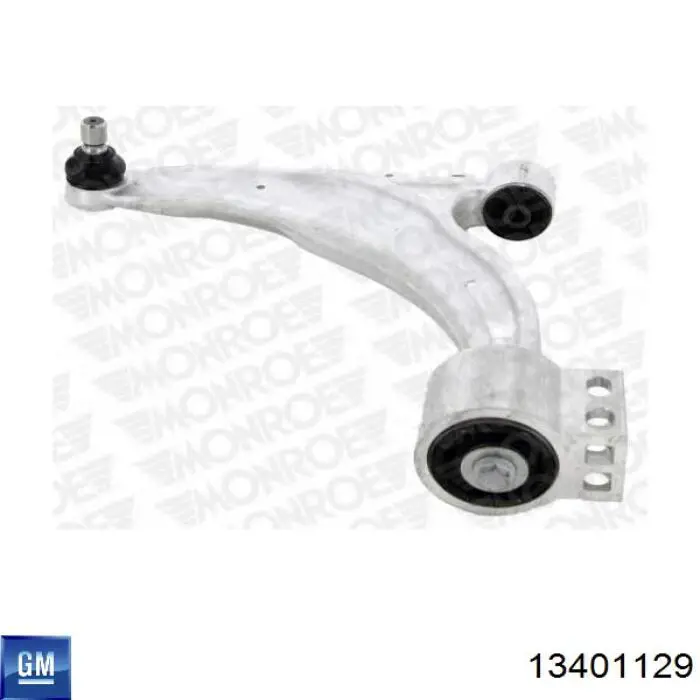 Wahacz zawieszenia przedniego dolny lewy General Motors 13401129 cena, od 86,83 USD
