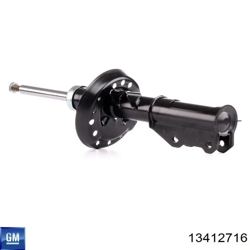 Do koszyka 13412716 General Motors Amortyzator przedni lewy
