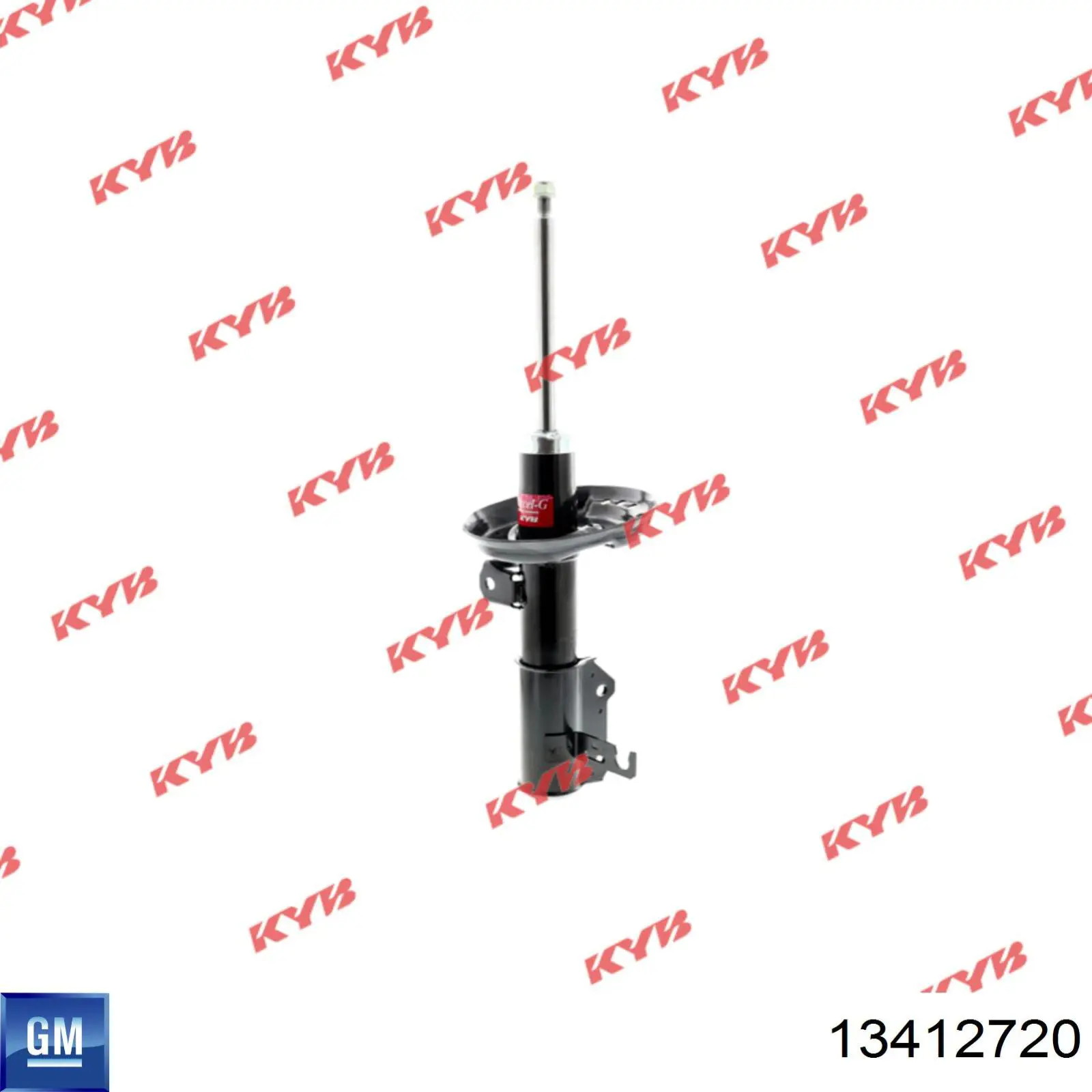 Do koszyka 13412720 General Motors Amortyzator przedni lewy