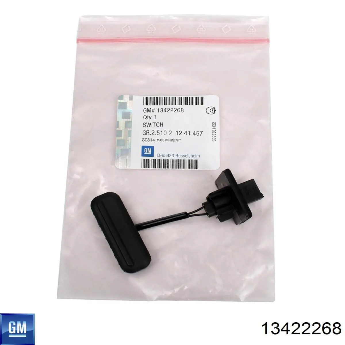 Przycisk blokady klapy bagażnika (drzwi 3/5) General Motors 13422268 cena, od 12,91 USD