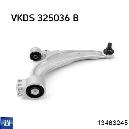 Wahacz zawieszenia przedniego dolny prawy General Motors 13463245 cena, od 91,94 USD