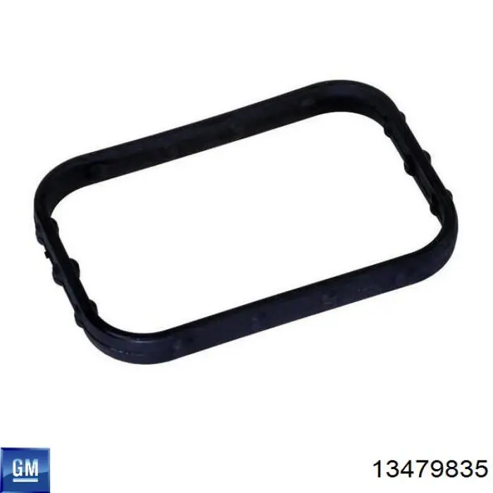 Przewód (króciec) chłodnicy górny 13479835 General Motors