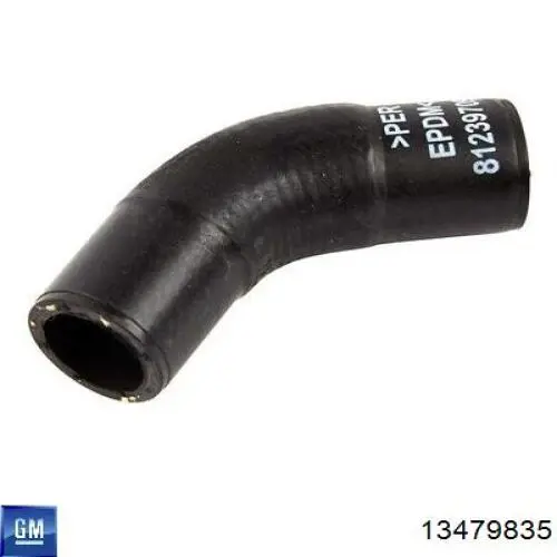 Do koszyka 13479835 Opel Przewód (króciec) chłodnicy górny