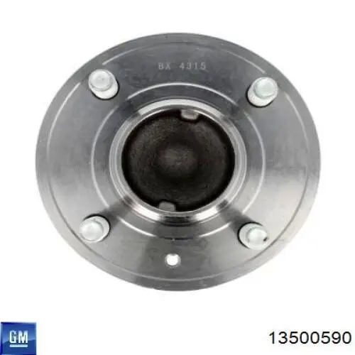 Do koszyka 13500590 General Motors Piasta tylna