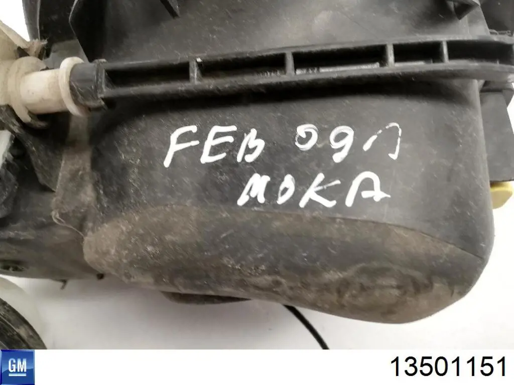 13501151 General Motors Przewód wlewu zbiornika paliwa
