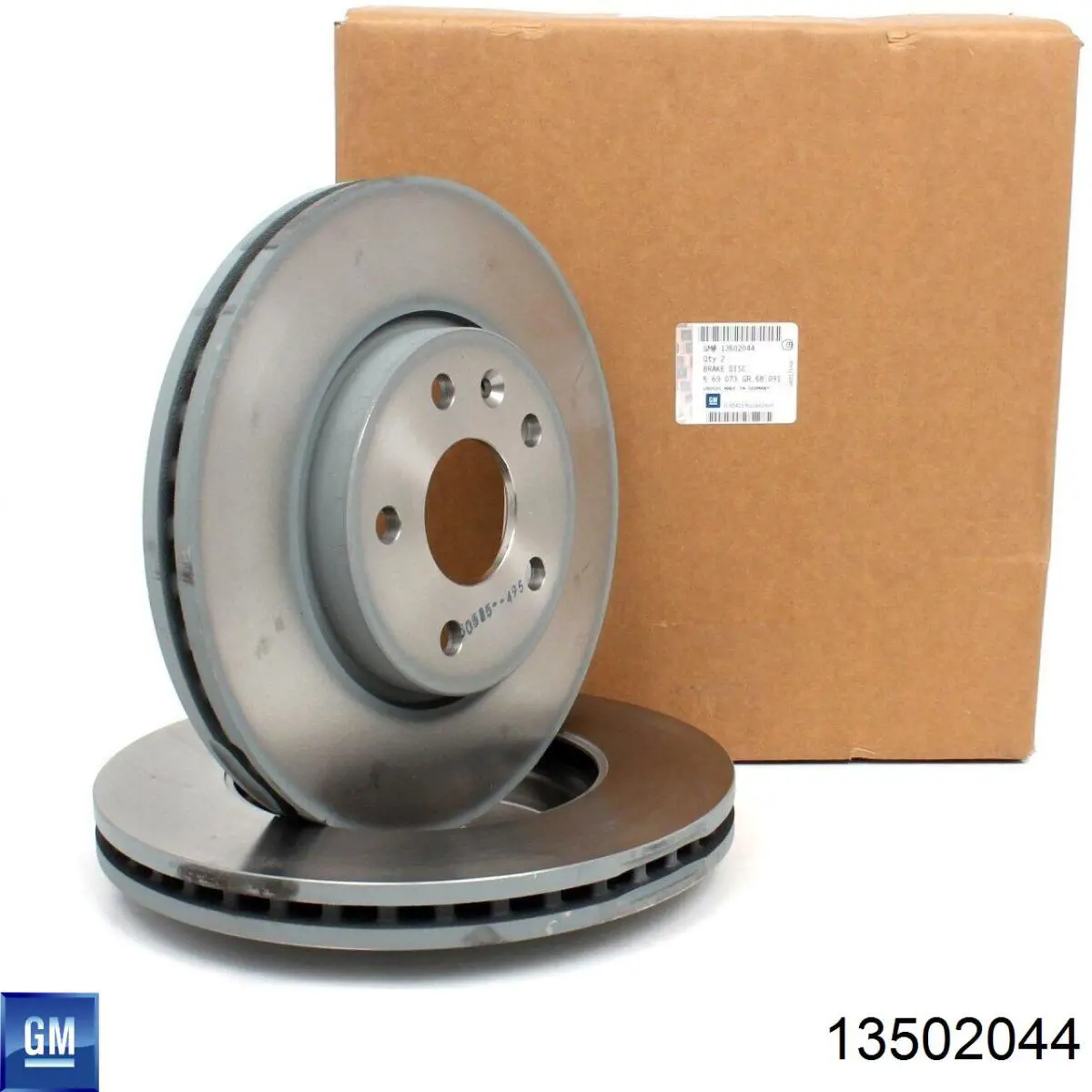 13502044 General Motors Tarcza hamulcowa przednia