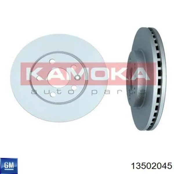 13502045 General Motors Tarcza hamulcowa przednia