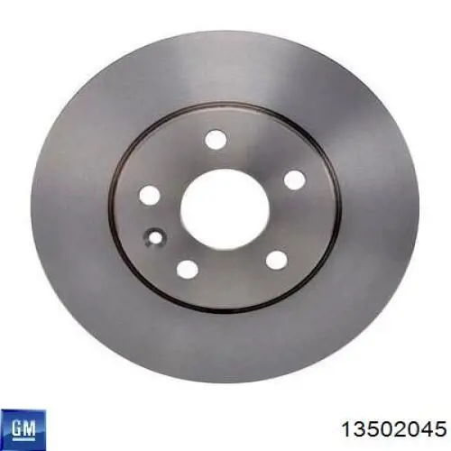 13502045 General Motors Tarcza hamulcowa przednia
