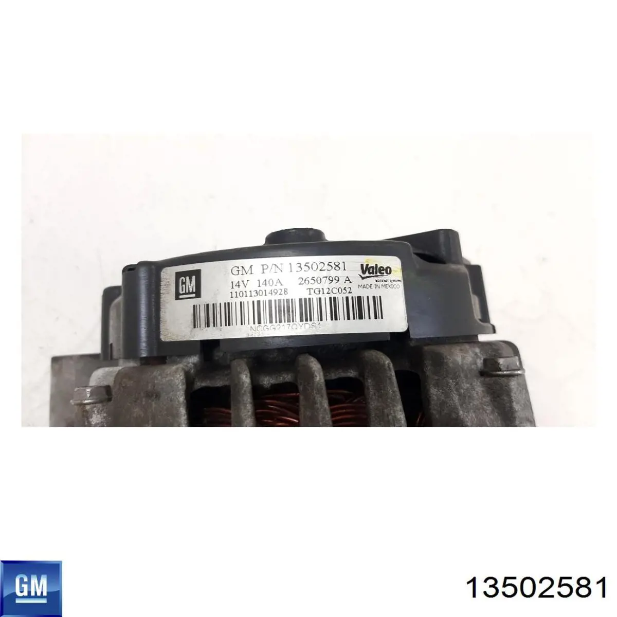Do koszyka 13502581 General Motors Alternator