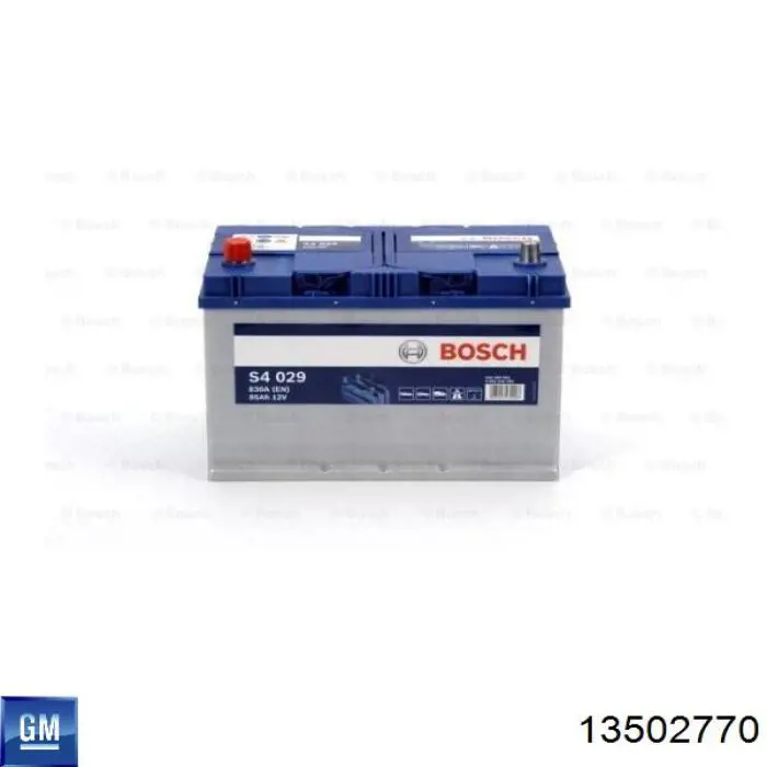 Bateria (akumulator) 13502770 General Motors