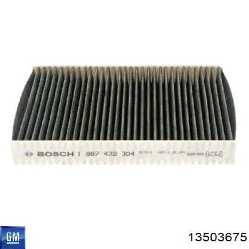 13503675 General Motors Filtr kabiny