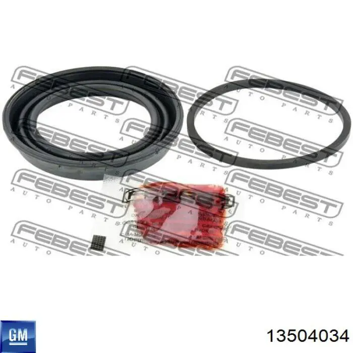 13504034 General Motors Zestaw naprawczy zacisku hamulcowego przedniego
