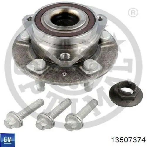 Do koszyka 13507374 General Motors Piasta tylna