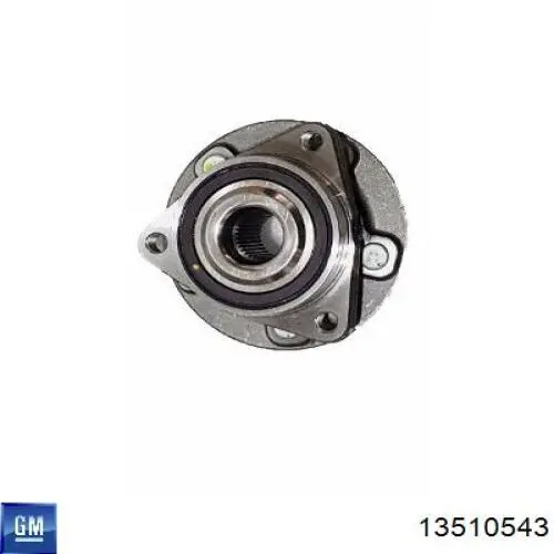 13510543 General Motors Piasta przednia