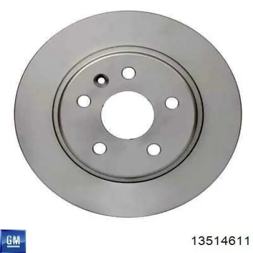 Tarcza hamulcowa tylna General Motors 13514611 cena, od 35,72 USD