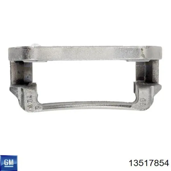 13517854 General Motors Tarcza hamulcowa tylna