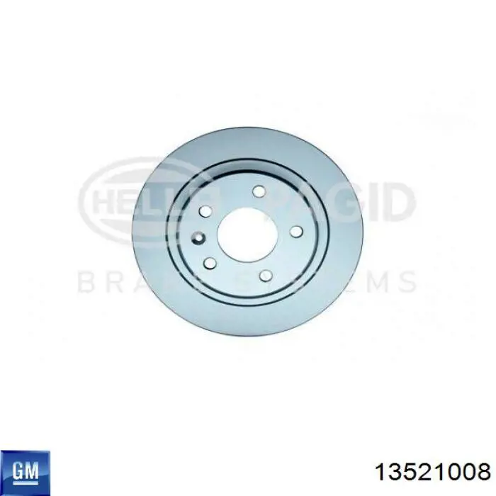 Tarcza hamulcowa tylna General Motors 13521008 cena, od 44,44 USD
