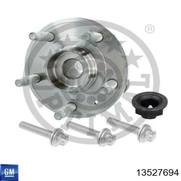 13527694 General Motors Piasta przednia