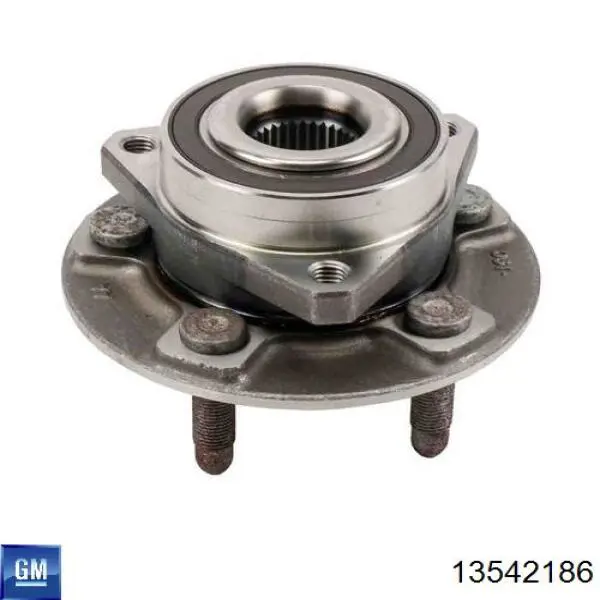 Przewód hamulcowy przedni 13542186 General Motors