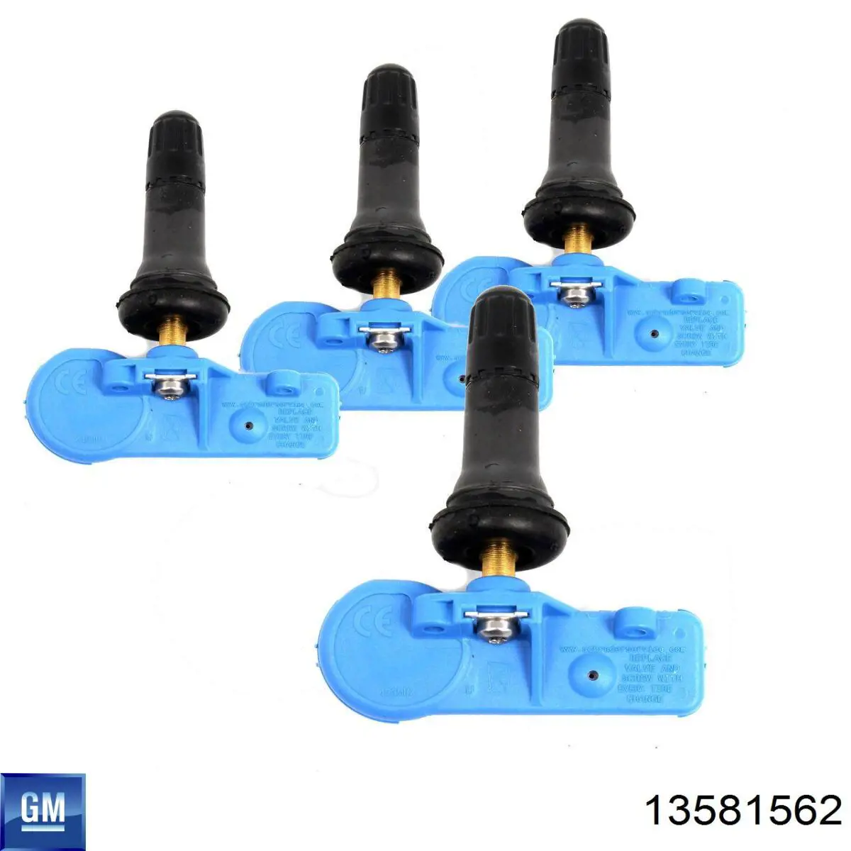 Do koszyka 13581562 General Motors Czujnik ciśnienia w oponach