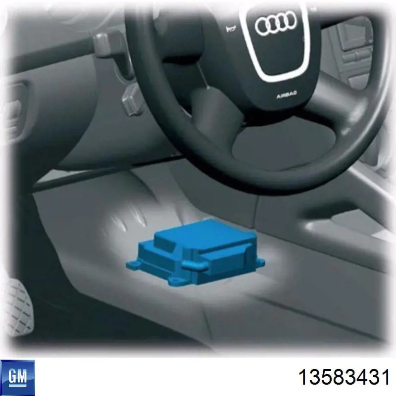 Sterownik poduszki bezpieczeństwa General Motors 22922716 cena, od 96,81 USD