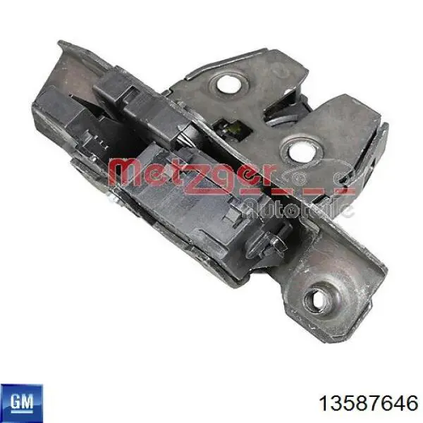 Zamek klapy bagażnika (3/5 drzwi tylnych) General Motors 13587646 cena, od 62,99 USD