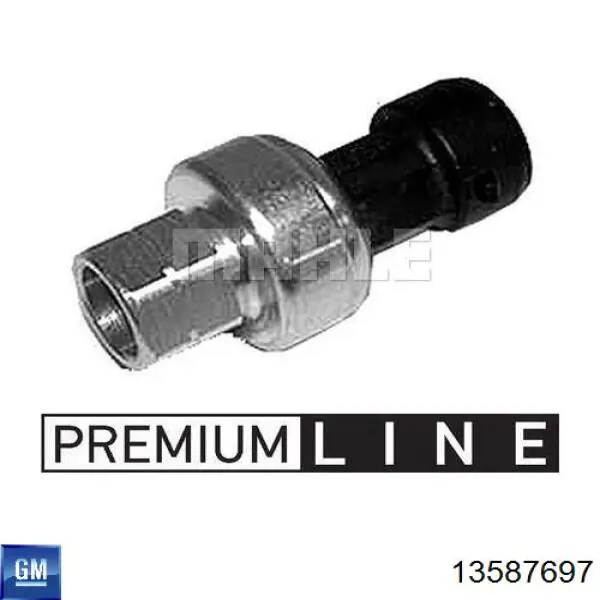 50550372 Fiat/Alfa/Lancia Czujnik ciśnienia bezwzględnego klimatyzacji