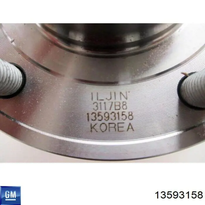 13593158 General Motors Piasta tylna