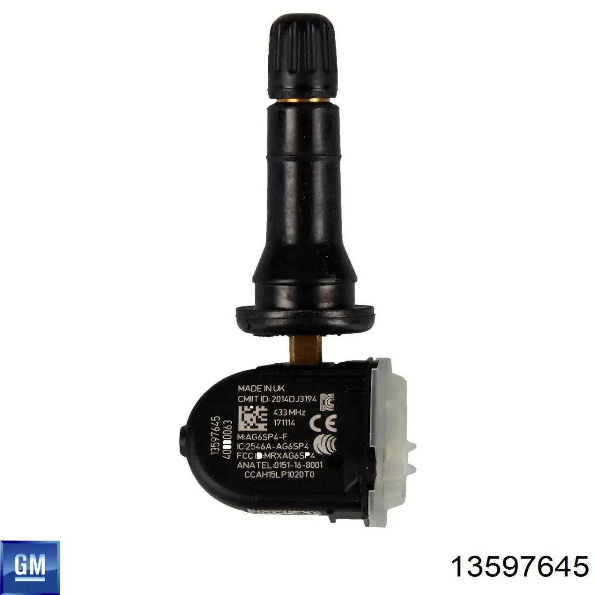 Czujnik ciśnienia w oponach General Motors 13597645 cena, od 36,65 USD