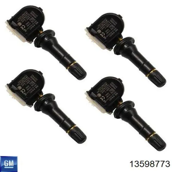 Czujnik ciśnienia w oponach General Motors 13598773