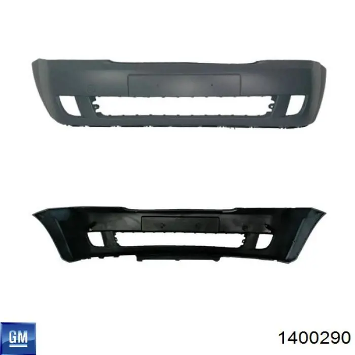 Zderzak przedni General Motors 1400290 cena, od 122,49 USD