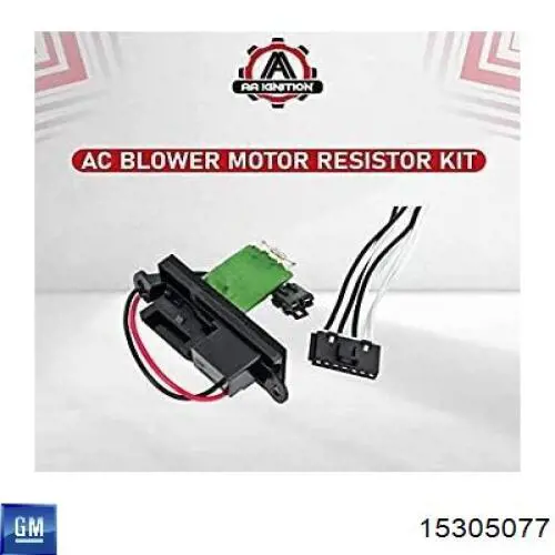 Rezystor wentylatora nagrzewnicy (ogrzewacza kabiny) General Motors 15305077 cena, od 13,87 USD