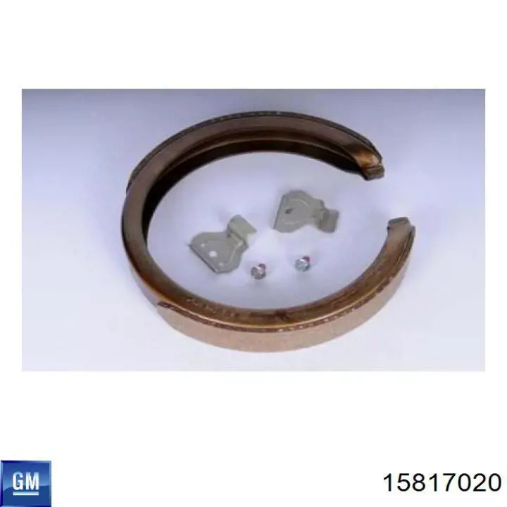Klocki hamulca ręcznego General Motors 15817020 cena, od 117,42 USD