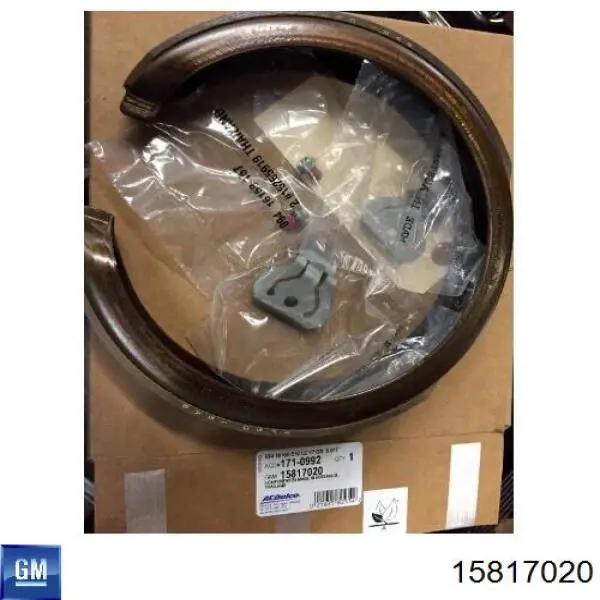15817020 General Motors Klocki hamulca ręcznego