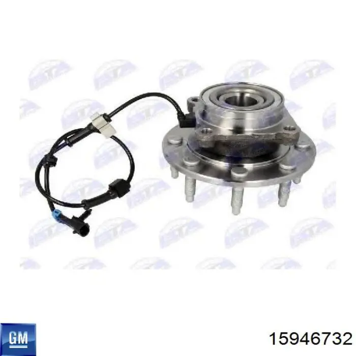 Piasta przednia General Motors 15946732 cena, od 110,53 USD