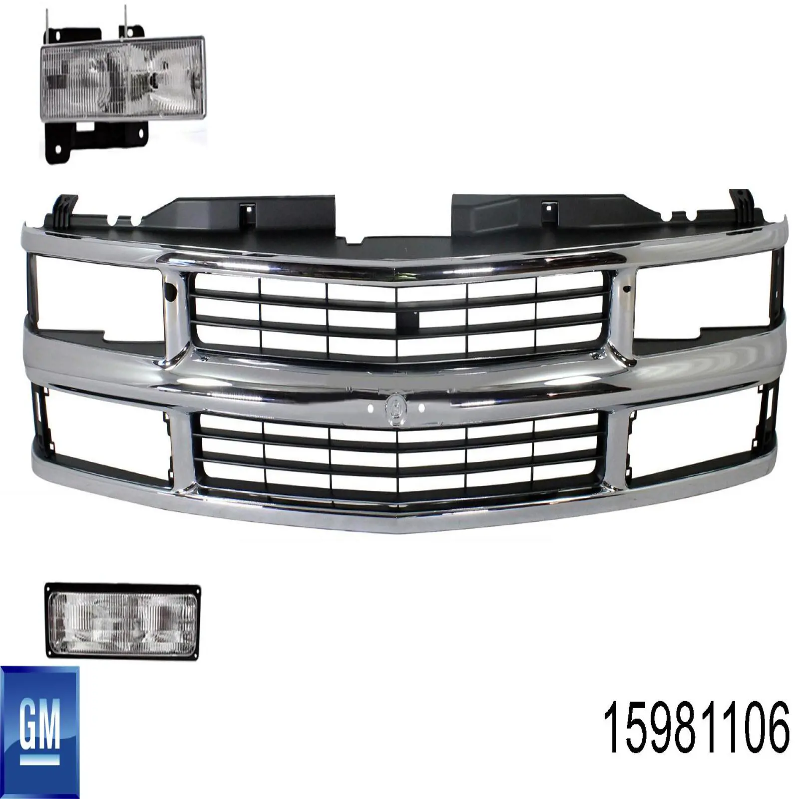 Atrapa chłodnicy do Chevrolet Blazer S10 