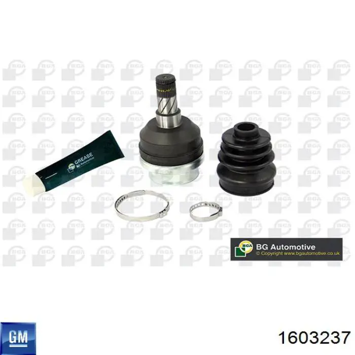 Do koszyka 1603237 General Motors Przegub homokinetyczny przedni wewnętrzny