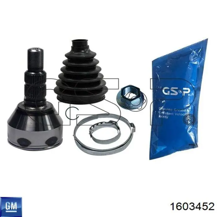 Przegub homokinetyczny przedni zewnętrzny General Motors 1603452 cena, od 45,18 USD