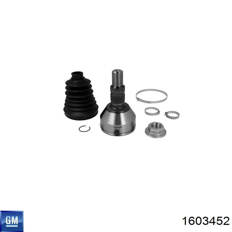 Przegub homokinetyczny przedni zewnętrzny General Motors 1603452 cena, od 43,90 USD