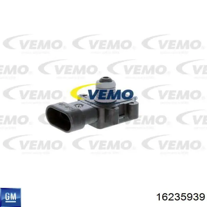 16235939 General Motors Czujnik ciśnienia w kolektorze ssącym, MAP