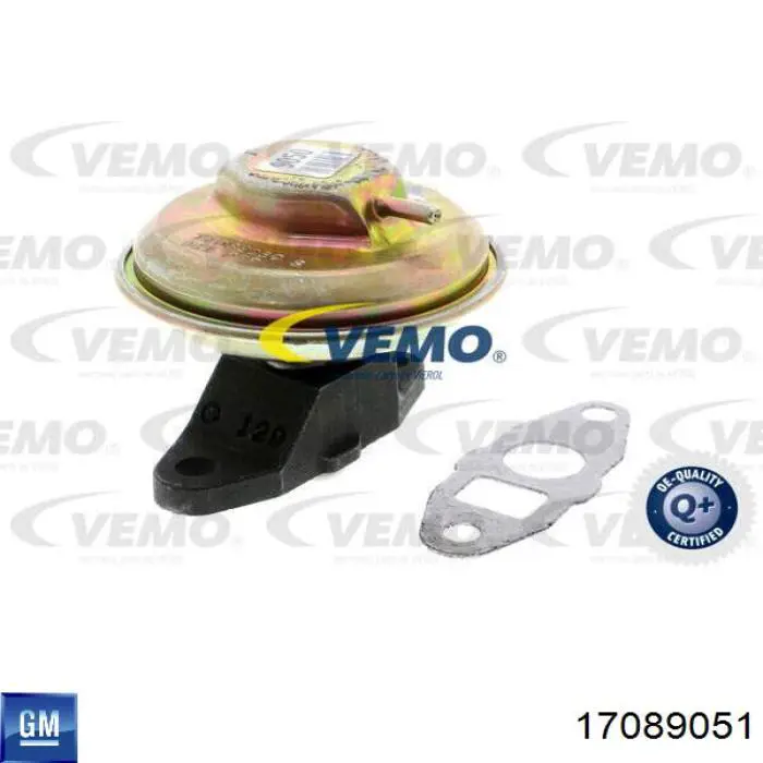 17089051 General Motors Zawór recyrkulacji spalin EGR