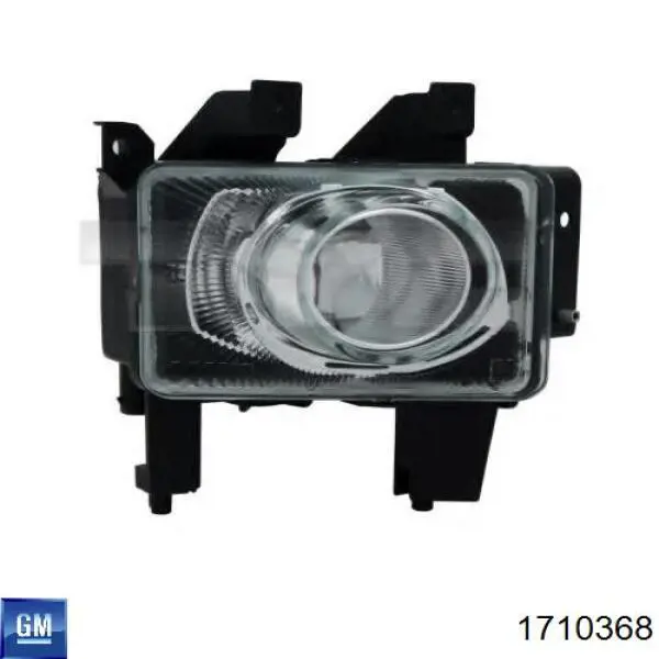 Lampa przeciwmgielna lewa 1710368 General Motors