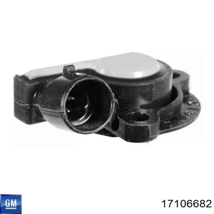 Czujnik położenia przepustnicy (potencjometr) 17106682 General Motors