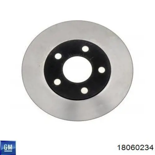 Do koszyka 18060234 General Motors Tarcza hamulcowa przednia