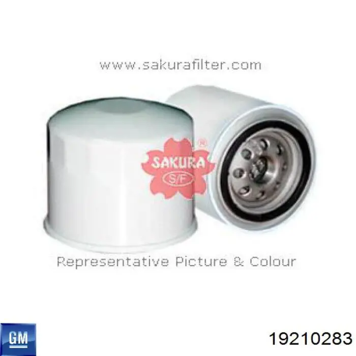 Filtr oleju General Motors 19210283 cena, od 7,34 USD