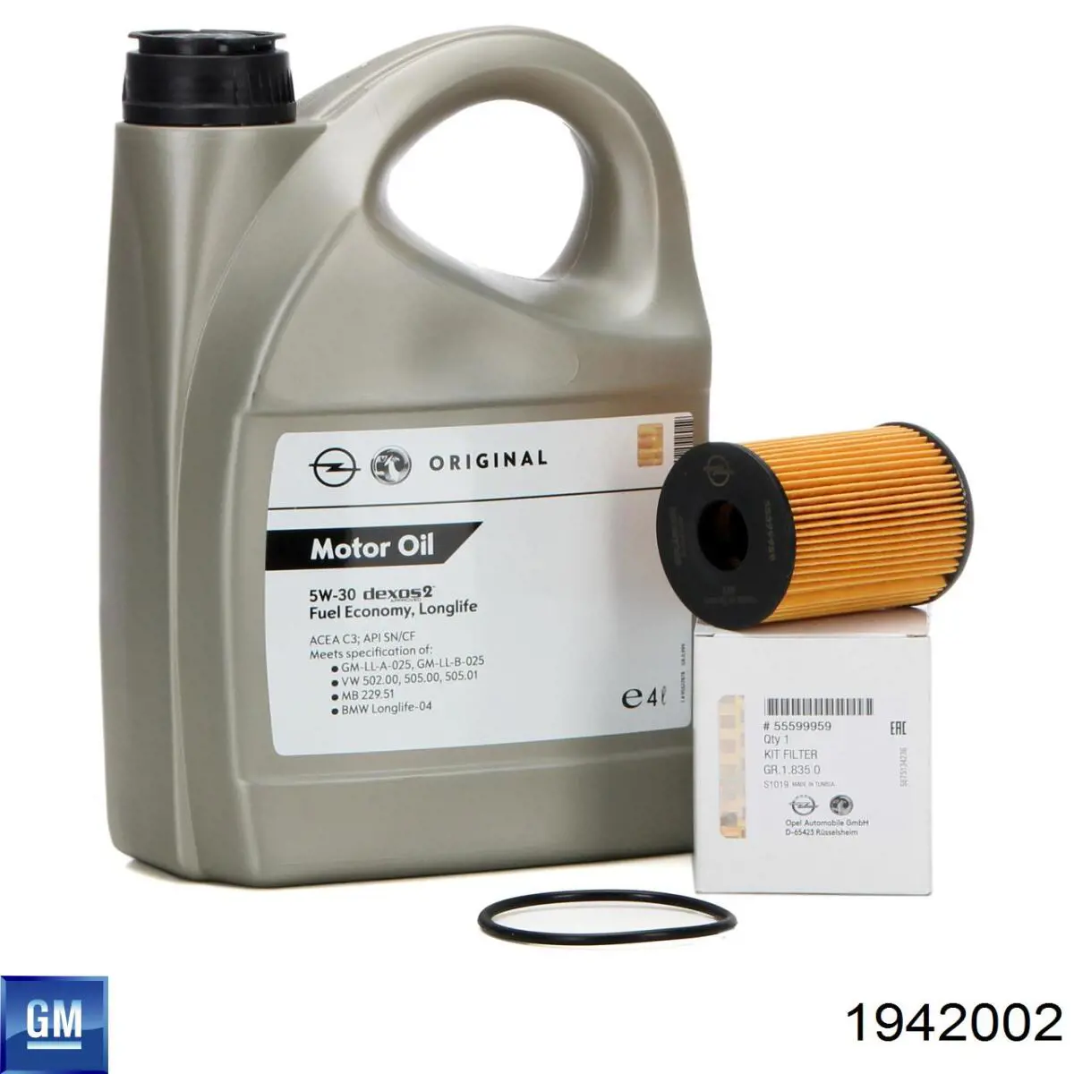 Olej do silnika 1942002 General Motors